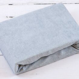 Terry Cot sheet/grey