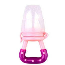Baby fruit pacifier- pink/purple