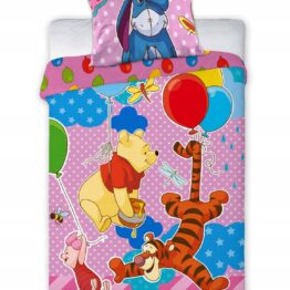 Toddler Bedding Set- Winnie the Pooh balloons