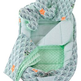 6in1 Baby Nest Set- mint forest