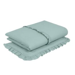 100% cotton bedding set- green