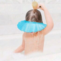 Baby bath cap- blue